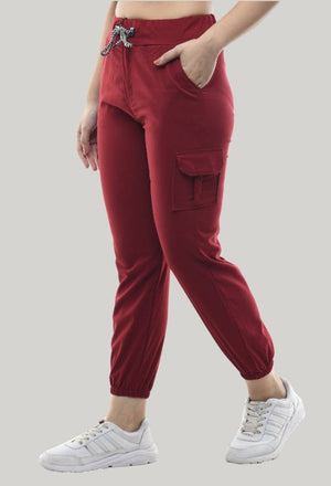 Gladly Women's Solid beautifull Jogger Trousers for women and Girls