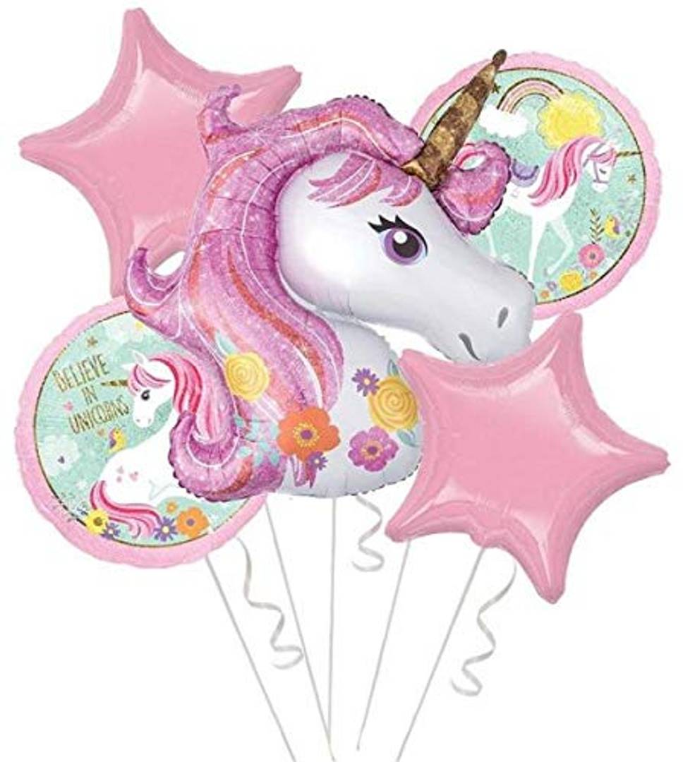 Unicorn theme foil balloon
