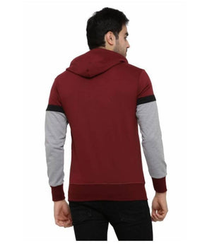 Full Sleeve Solid Men Sweatshirt Multi Color