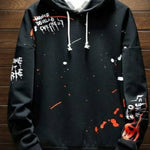 MEN WOOLEN FLEECE BLACK EXCLUSIVE FULL SLEEVES HOODED SWEATSHIRT FOR MEN'S & BOY'S