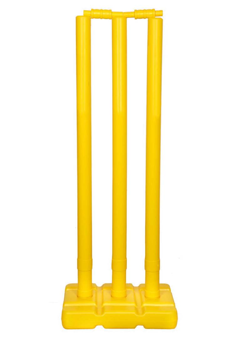 Best Quality Plastic Wicket Set ( 1 Base, 3 Wicket & 2 Bails )