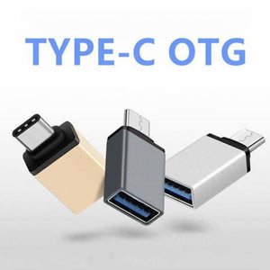USB 3.1 Type C Male to USB 3.0 A Female Converter OTG Adapter