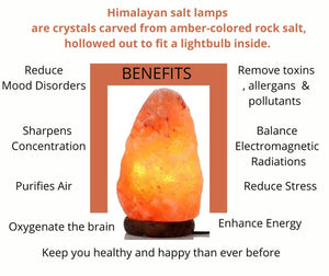 Premium Natural & Pure Himalayn Rock Salt Lamp