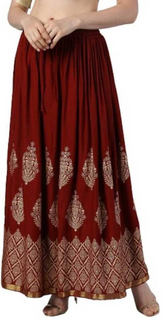 Women's Beautiful Rayon Long Skirts