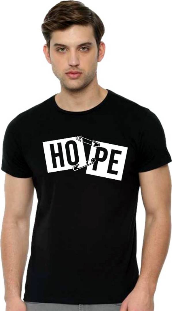Hope Cotton Round Neck T-Shirt for Men