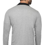 Stylish Full Sleeve Grey Shrug For Men