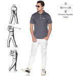 Men's Premium Collared Spandex T-Shirt