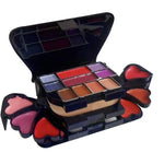 Makeup Kit for Girls, 8, Eye Shadow, 8, Lip Color, 2, Blusher, 1, Face Powder, 3, Sponge, Puff, Brushes,  With 1 Scrub 50 gm- Free
