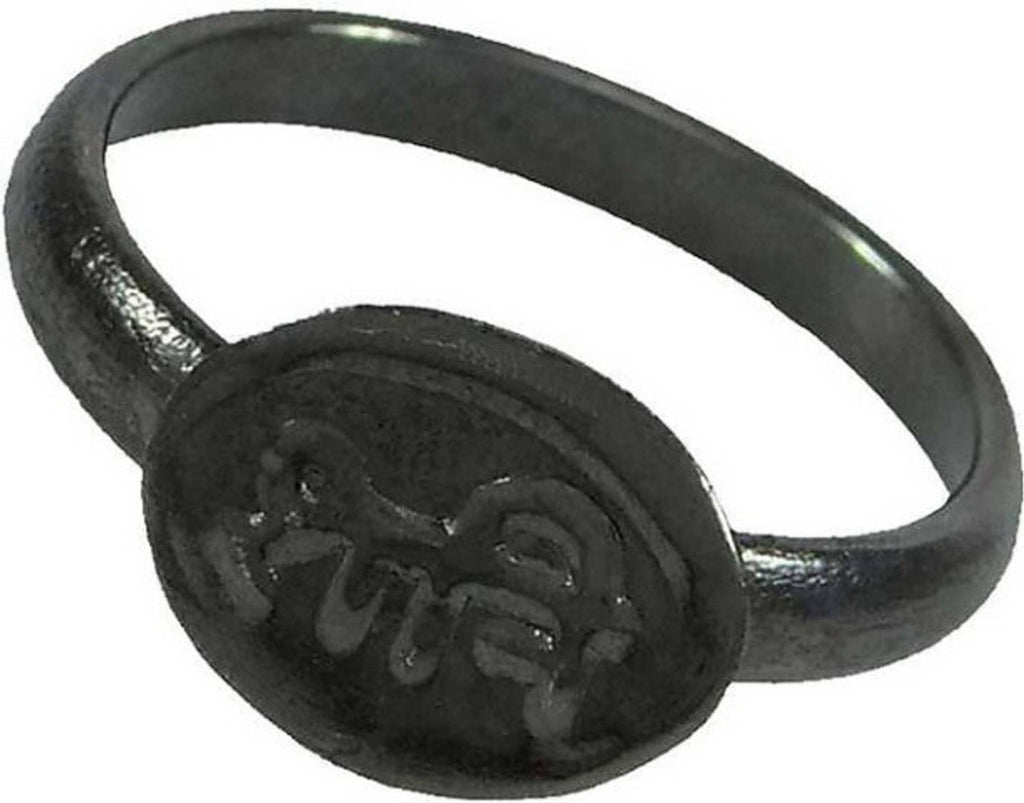 Shani Dosha Nivarak Pure Black Horse Iron Ring