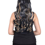 Premium Golden Highlight Curly/Wavy Hair Extension or Volumizer