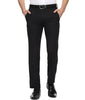 Men'S Black Cotton Slim Fit Official Formal Trouser For Work, Events, Parties