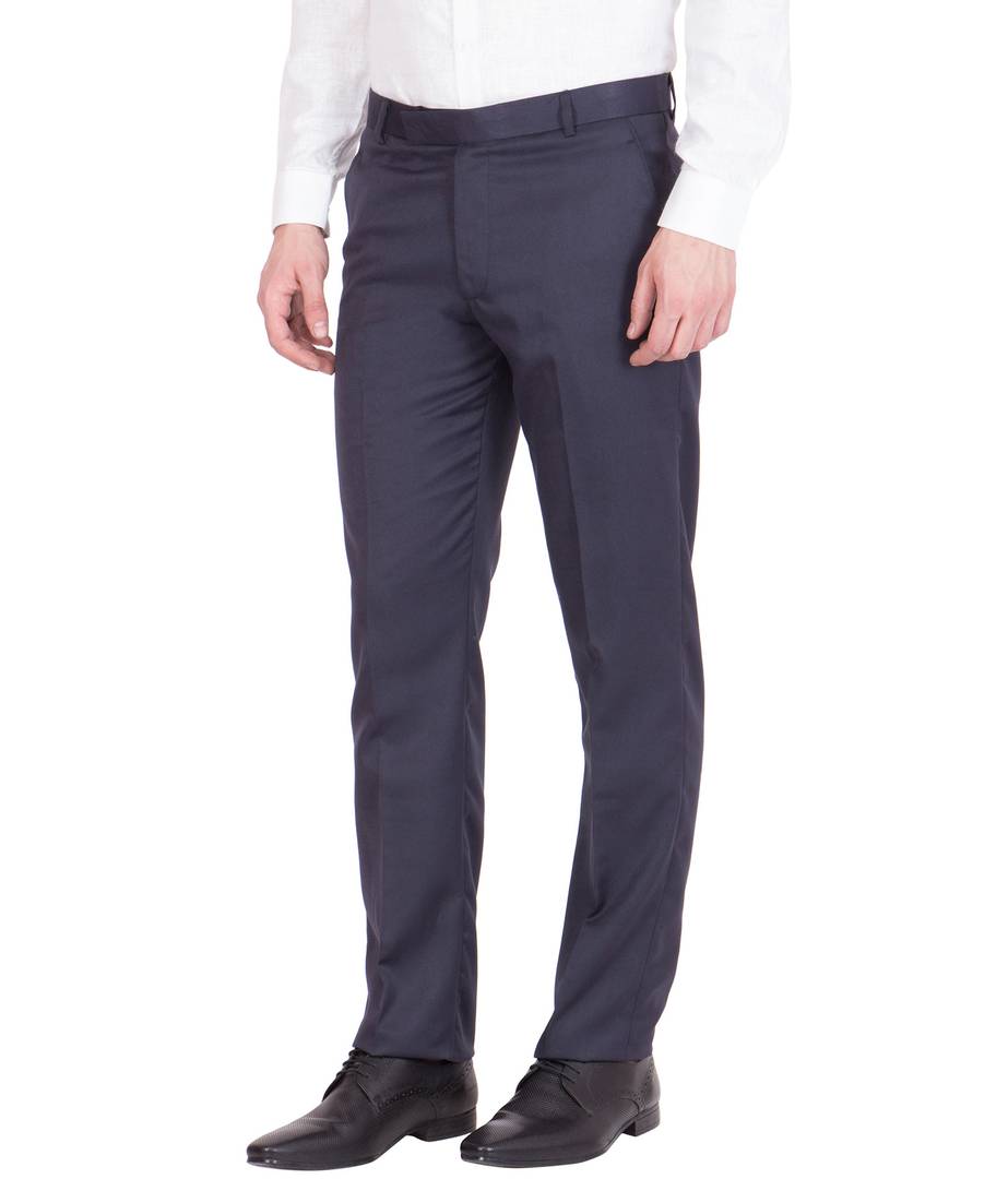 Navy Blue Formal Trouser For Men | Office Wear Pants For Men