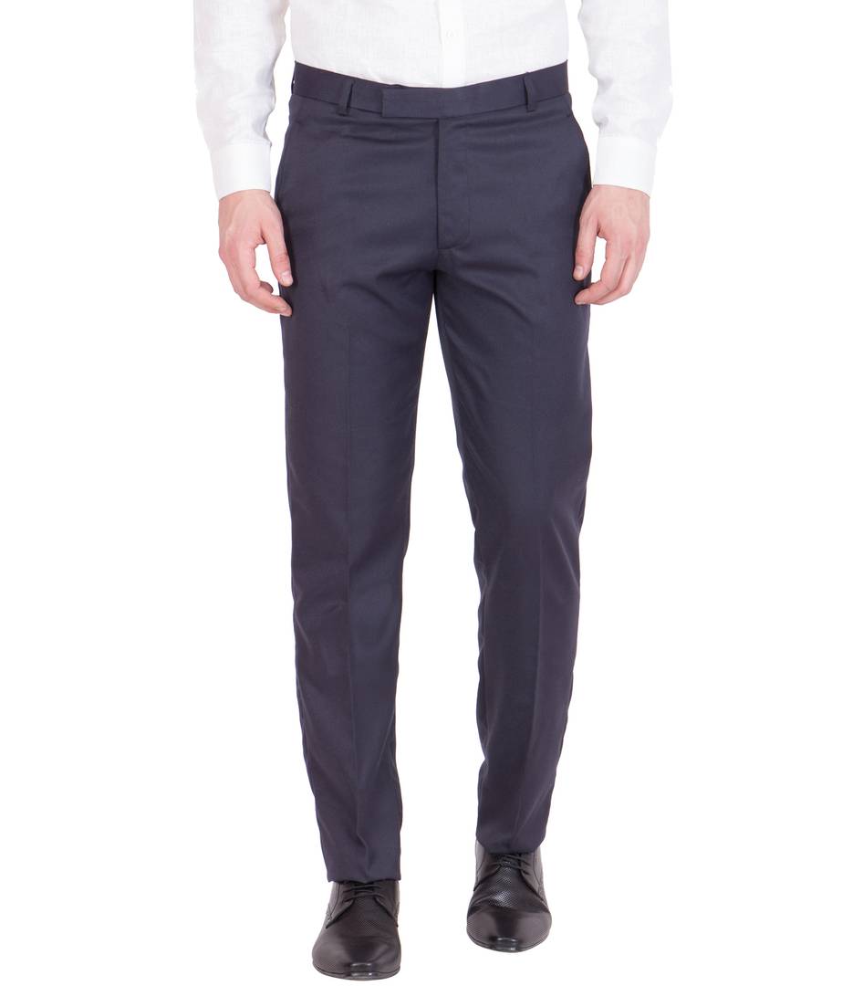 Navy Blue Formal Trouser For Men | Office Wear Pants For Men