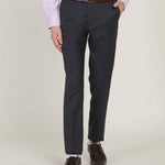 Regular Fit Men Cotton Formal Trousers