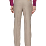 Regular Fit Men Cotton Formal Trousers