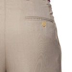 Regular Fit Men Cotton Formal Trousers