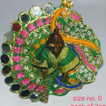 Krishan ,Laddugopalji Wastra, Dress Poshal Size 0 Pack of 3pc D7