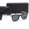 Gold Black B2 Mirror Square Sunglasses 4287