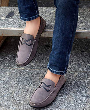 Trendy Suede Loafer for Men