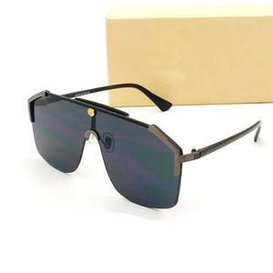 Full Black B2 Square Sunglasses