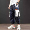 Color Block Casual Track Trousers Streetwear