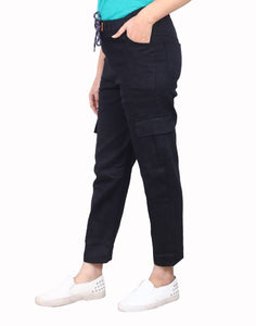 Fashionable Womens Cargo Jogger Pants