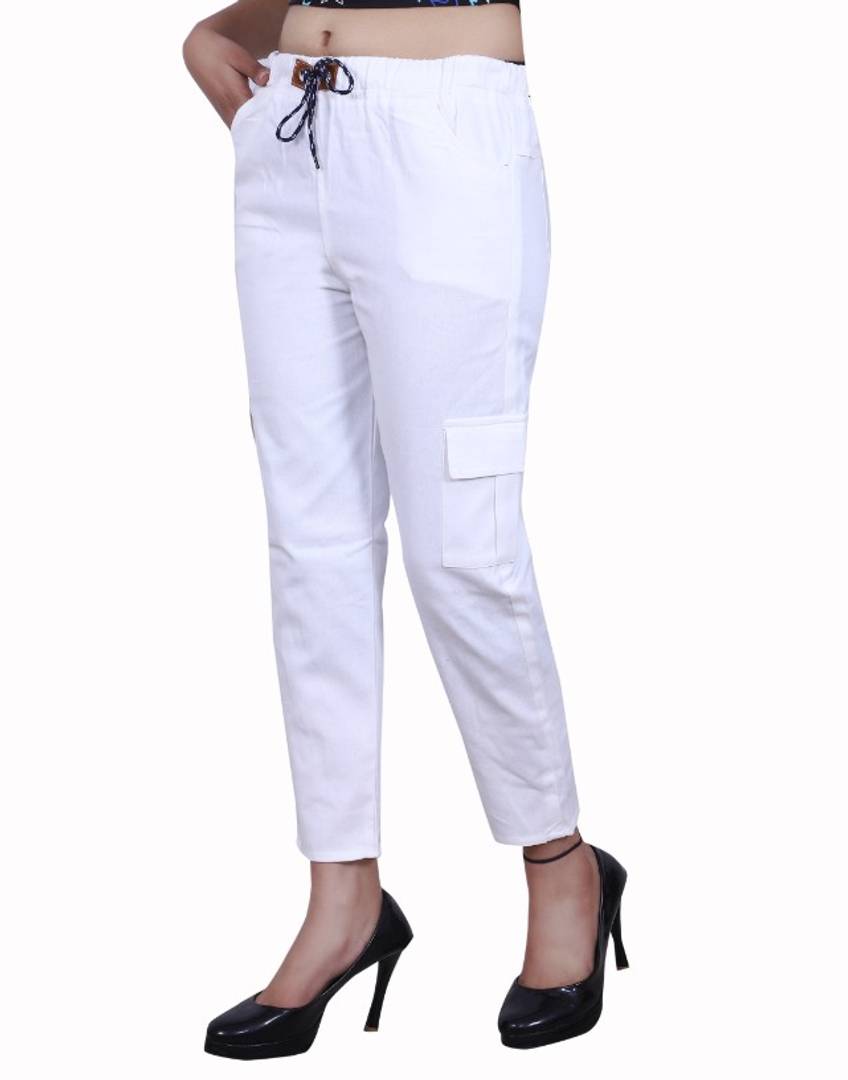 Fashionable Womens Cargo Jogger Pants