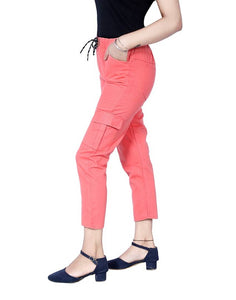 Fashionable Womens Cargo Jogger Pants