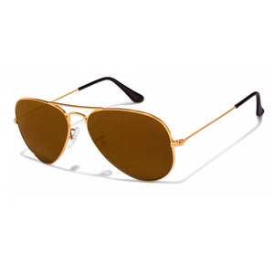 Trendy Metal Aviator Sunglasses for Men