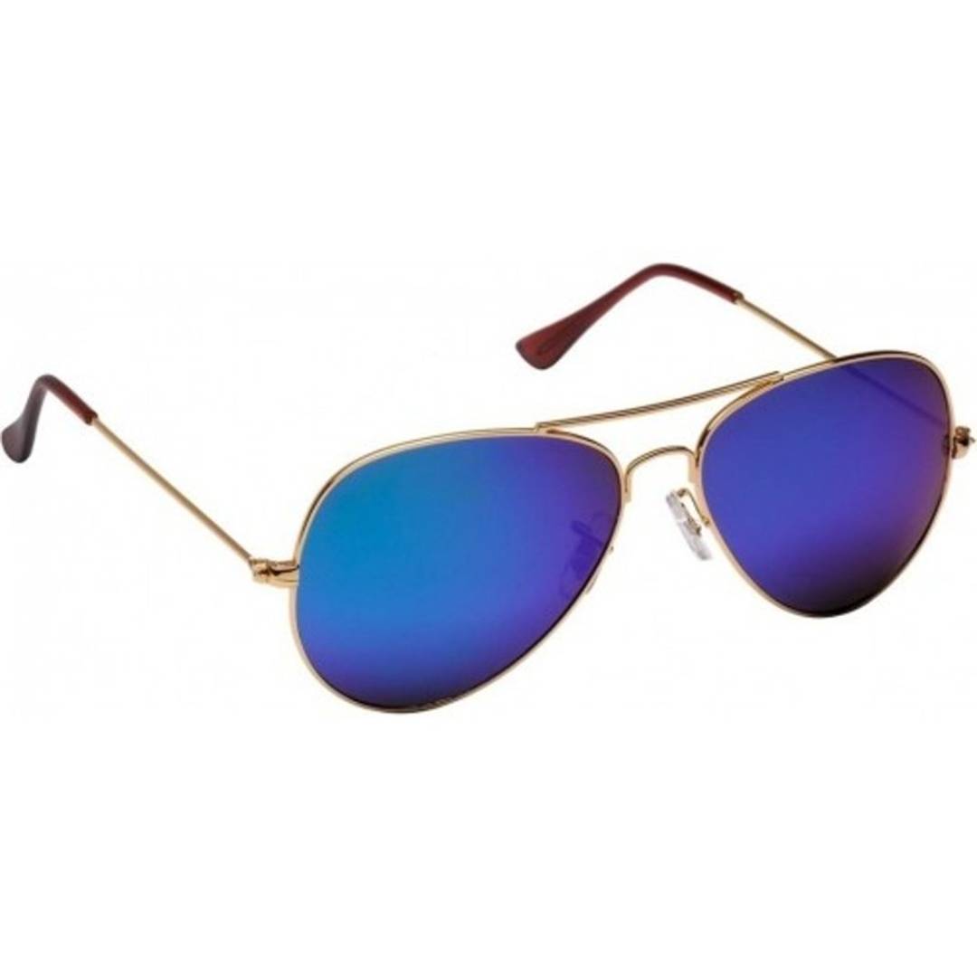 Trendy Metal Aviator Sunglasses for Men