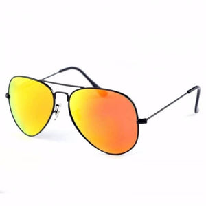 Trendy Metal Aviator Sunglasses for Men