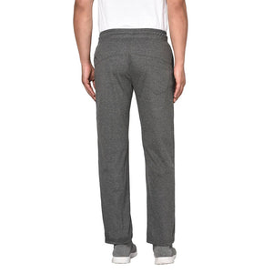 Cotton Blend Charcol Track Pant/Pyjama For Men