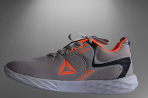 Trendy & Stylish Orange Grey Sports Shoes For Men
