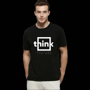 Trendy Stylish Cotton Printed Tee for Men