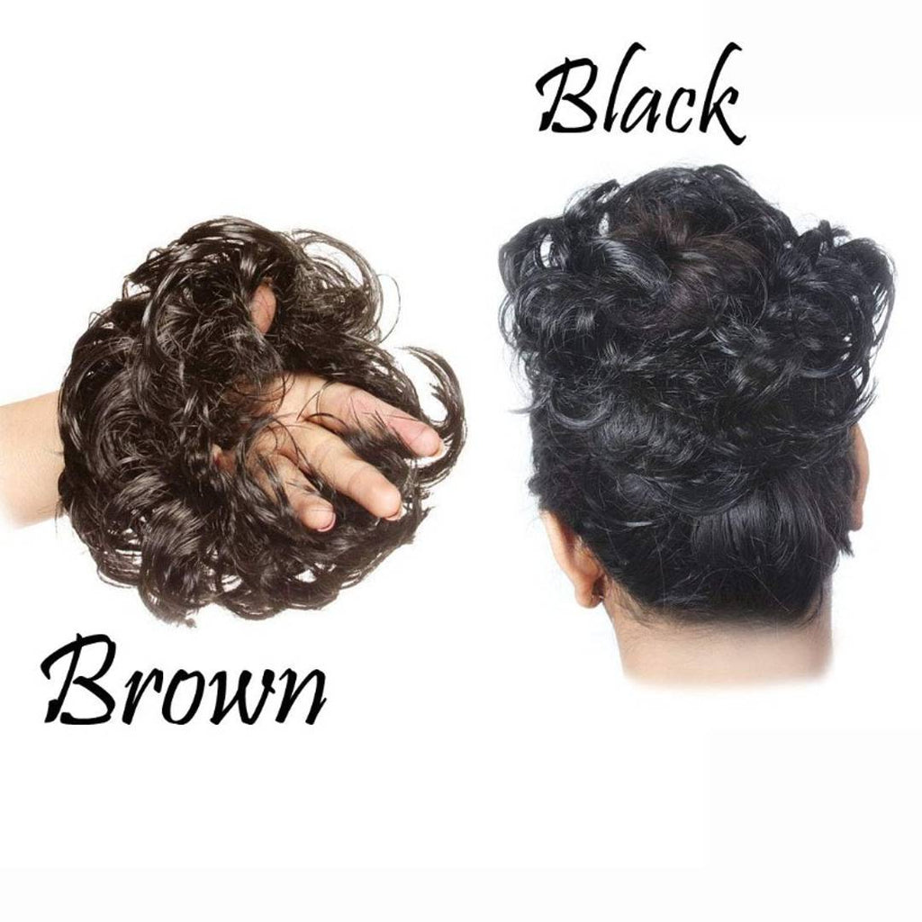 Black And Brown Other Juda For Women And Girls Hair Accessories Pack Of 2