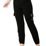 Trendy Solid Elegant pocket Trousers for girls