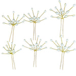 Stylish Gold Plated Metal Hair Pins For Women And Girls
