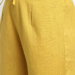 Stylish Cotton Yellow Trouser