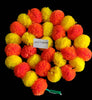 Artificial Fluffy Flowers, Garlands For Diwali Navratri Ganesh Chaturthi Decoration Pack of 5