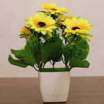 TFH Artificial Bonsai Plant With Plastic Pot Pot (Multicolor Pack Of 1)