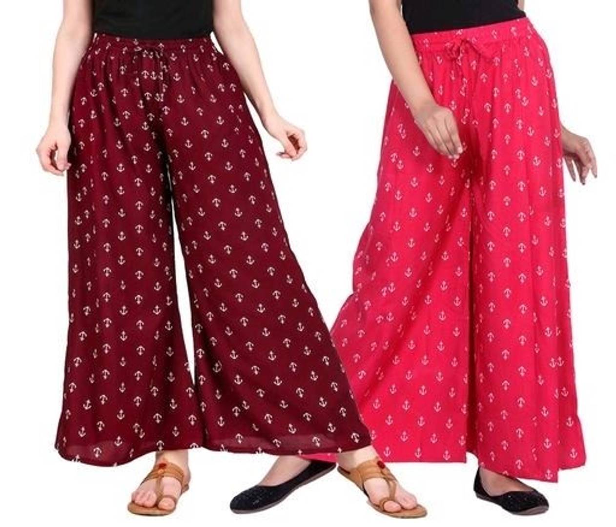 Ishvika Fashionable Modern Women Palazzos