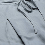 Women Grey Relaxed Regular Fit Solid Trousers