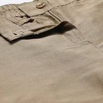 Women Taupe Smart Flared Solid Parallel Trousers