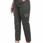Women's Cotton Solid Trouser