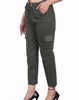 Women's Cotton Solid Trouser