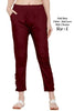 Stylish Cotton Lycra Solid Elasticated Potli Stretch Pant For Women