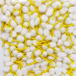Round Cotton Wicks (Yellow) for Pooja Aarti (Pack of 1500 Pcs)