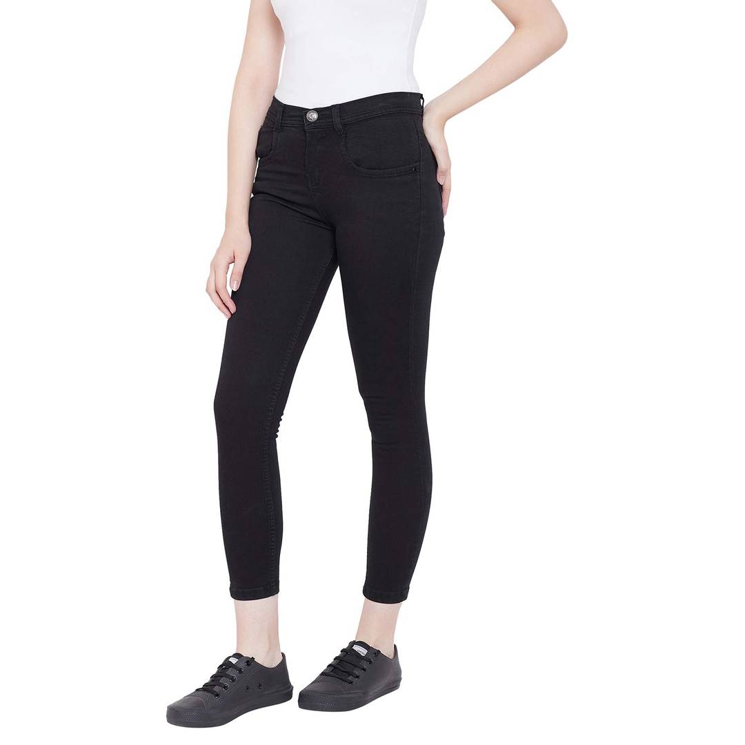 Fabulous Stunning Black Denim Jeans For Women