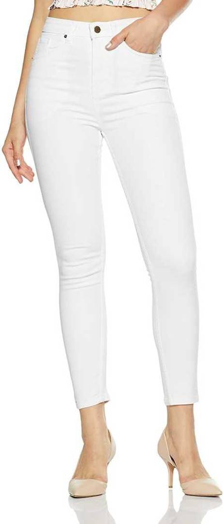 Fabulous Stunning White Denim Jeans For Women