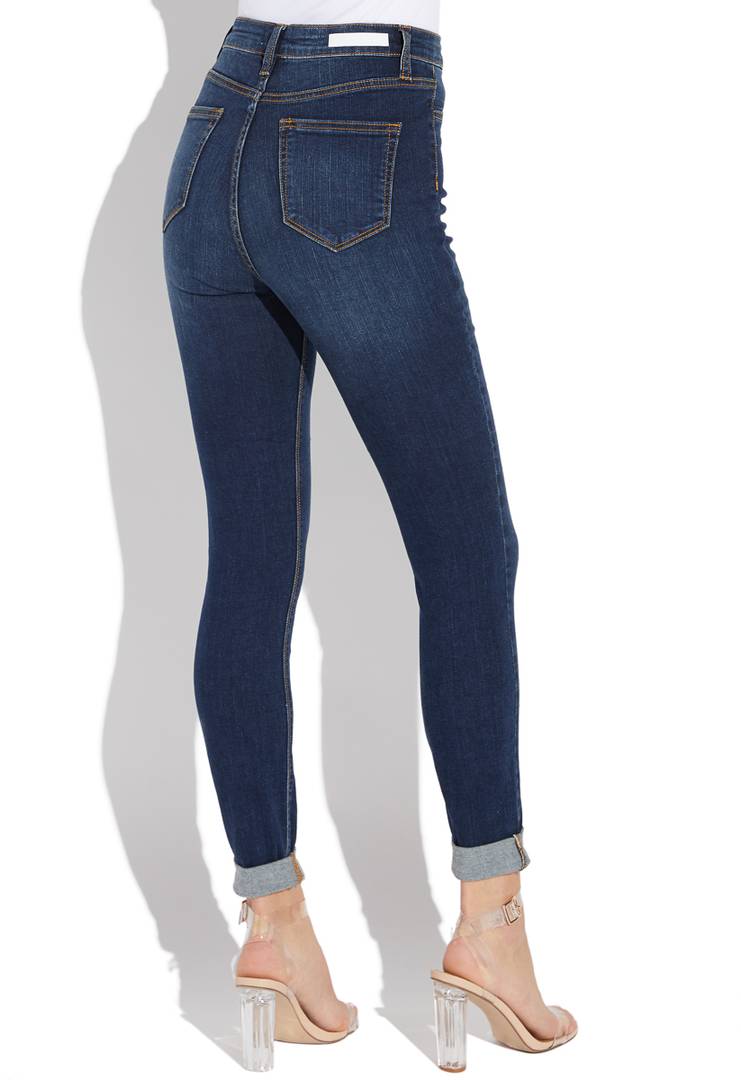 Fabulous Stunning Blue Denim Jeans For Women